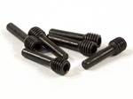 86095 - SCREW SHAFT M5X3X18MM (BLACK/6PCS)
